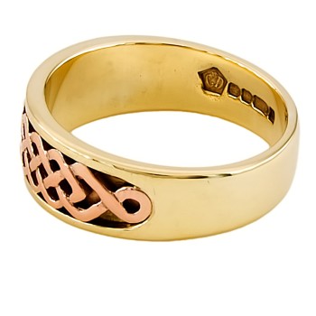 9ct gold 2-tone Clogau Ring size N